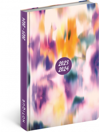 18měsíční diář Petito – Barvy 2023/2024, 11 × 17 cm