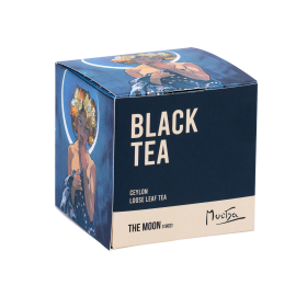 Alphonse Mucha tea – black, Luna