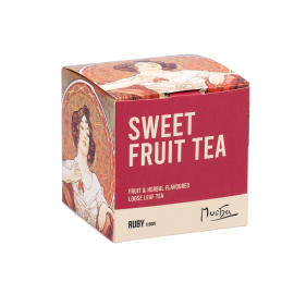 Čaj Alfons Mucha –Sladké ovoce- ovocno-bylinný, Ruby