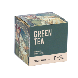 Alphonse Mucha tea – green, Hyacinth
