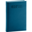 Denní diář Aprint 2022, petrolejově modrý, 15 × 21 cm