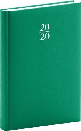 Daily diary Capys green 2020, 15 × 21 cm