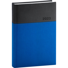 Denní diář Dado 2023, modročerný, 15 × 21 cm