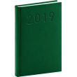 Denní diář Vivella Classic 2019, zelený, 15 x 21 cm