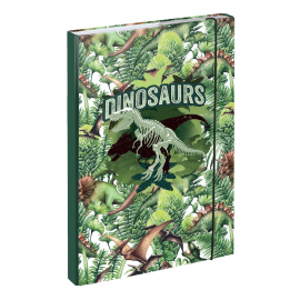 Desky na školní sešity A4 Dinosaurus
