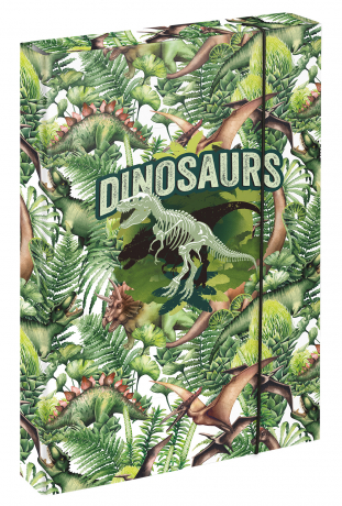 School file folder A4 Jumbo Dinosaurs