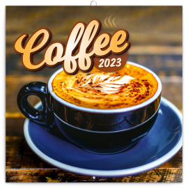 Grid calendar Coffee – scented 2023, 30 × 30 cm