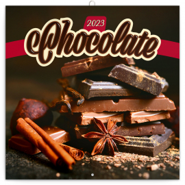 Grid calendar Chocolate – scented 2023, 30 × 30 cm