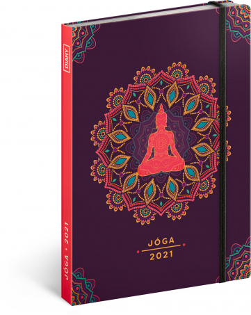 Yoga diary, 15 × 21 cm
