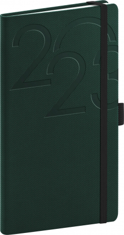 Pocket diary Ajax green 2023, 9 × 15,5 cm