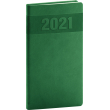 Pocket diary Aprint green 2021, 9 × 15,5 cm
