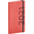 Pocket diary Avilla orange-black 2021, 9 × 15,5 cm