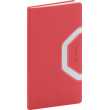 Pocket diary Bern 2018, červenostříbrný, 9 x 15,5 cm