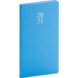 Kapesní diář Capys 2021, světle modrý, 9 × 15,5 cm