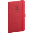 Diamante 2024 Pocket Diary, red, 9 × 15.5 cm