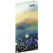 Kapesní diář Krajina 2022, plánovací měsíční, 8 × 18 cm