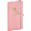 Pocket diary Vivella Fun pink 2021, 9 × 15,5 cm