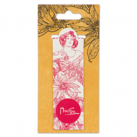 Magnetic bookmark Alfons Mucha – Ruby, Fresh Collection