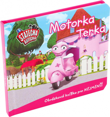 Motorka Terka - leporelo kniha Statečná autíčka