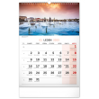 Nástěnný kalendář 2023 s extra velkým kalendáriem, 33 × 46 cm