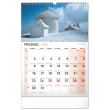 2024 Wall Calendar with Extra Large Calendarium, 33 x 46 cm