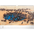 Nástěnný kalendář Afrika ze vzduchu 2018, 48 x 33 cm