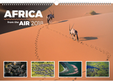 Nástěnný kalendář Afrika ze vzduchu 2018, 48 x 33 cm