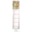 Nástěnný kalendář Alfons Mucha 2019, 12 x 48 cm