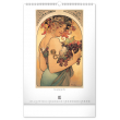 Nástěnný kalendář Alfons Mucha 2021, 33 × 46 cm
