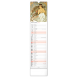 Nástěnný kalendář Alfons Mucha 2022, 12 × 48 cm