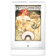 Nástěnný kalendář Alfons Mucha 2022, 33 × 46 cm