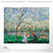 Wall calendar Claude Monet 2018, 48 x 46 cm
