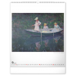 Nástěnný kalendář Claude Monet 2022, 48 × 56 cm