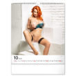 Nástěnný kalendář Hot Girls 2022, 30 × 34 cm