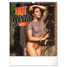 Wall calendar Hot Girls 2023, 30 × 34 cm
