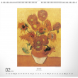 Nástěnný kalendář Impresionismus 2018, 48 x 46 cm