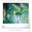 Nástěnný kalendář Impresionismus 2019, 48 x 46 cm