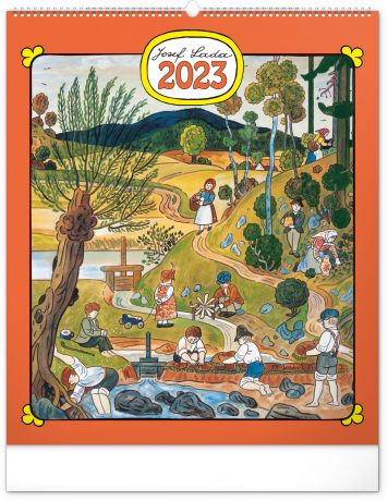 Wall calendar Josef Lada 2023, 48 × 56 cm