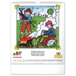 Nástěnný kalendář Josef Lada – Říkadla 2022, 30 × 34 cm