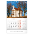 Wall calendar Chapels and churches 2020, 33 × 46 cm