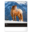 Nástěnný kalendář Koně 2022, 30 × 34 cm