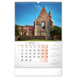 Nástěnný kalendář Kostely a poutní místa 2023, 33 × 46 cm