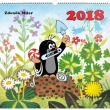 Wall calendar The Little Mole 2018, 48 x 46 cm
