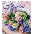 Wall calendar Flowers 2018, 30 x 34 cm