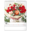 Nástěnný kalendář Květiny 2023, 30 × 34 cm