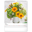 Nástěnný kalendář Květiny 2023, 30 × 34 cm