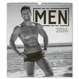Wall calendar Men 2024, 30 × 34 cm