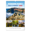 Nástěnný kalendář Národní parky Čech a Moravy 2020, 33 × 46 cm