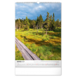 Wall calendar National Parks of Bohemia and Moravia 2021, 33 × 46 cm