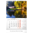 Wall calendar Slovakia 2019, 33 x 46 cm
